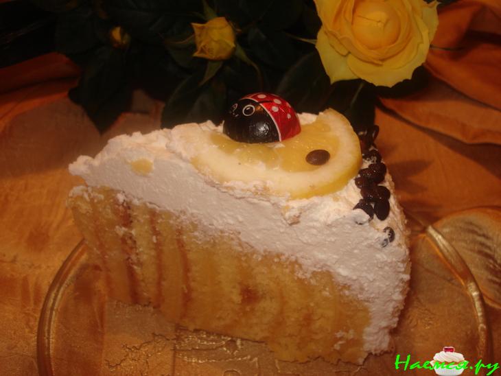 Торт "Мишель" бисквитный с курдом