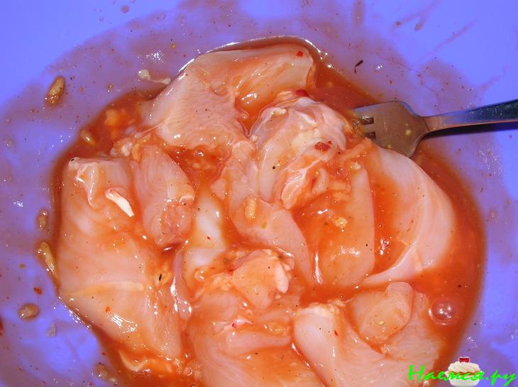 Пицца с курицей BUFFALO (почти)