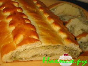 Кулебяка с капустой Кулебяка с капустой