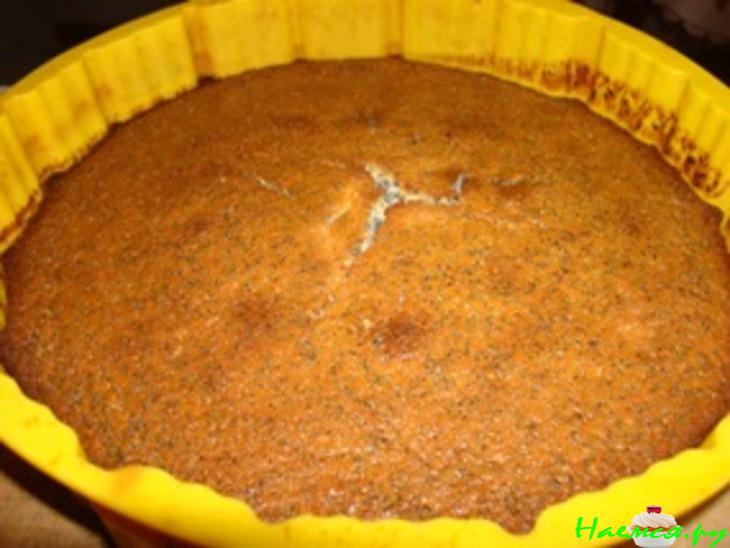 Простой маковый тортик