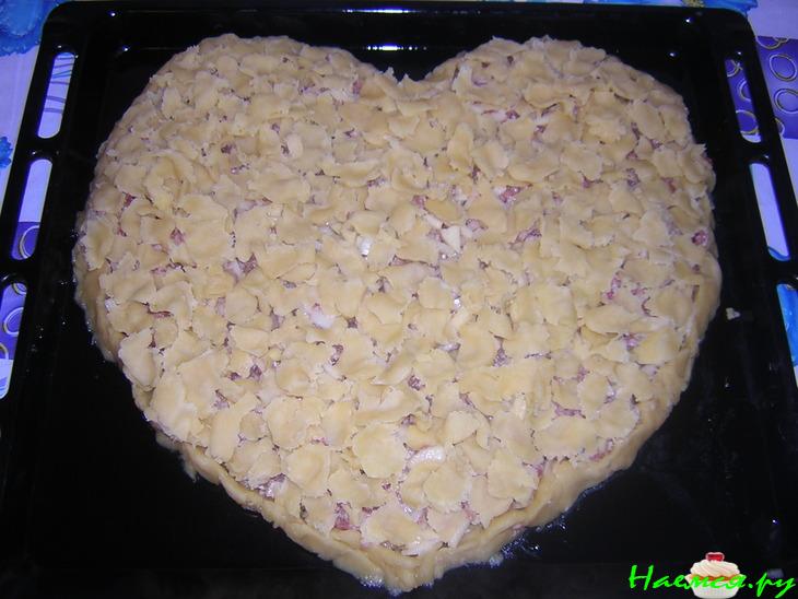 Пирог 'Неженка' с мясом