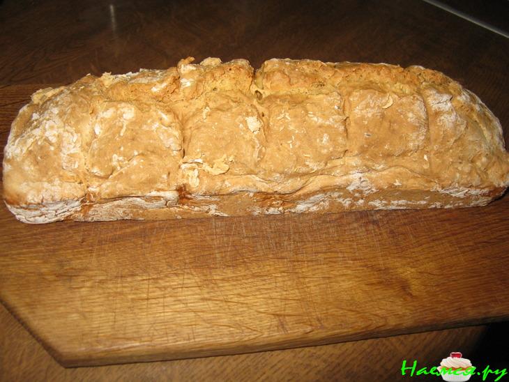 Хлеб на кефире, без дрожжей Хлеб на кефире, без дрожжей