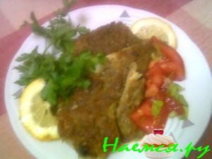 Рыбка под "ароматной коркой"