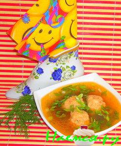 Суп рыбный с фрикадельками