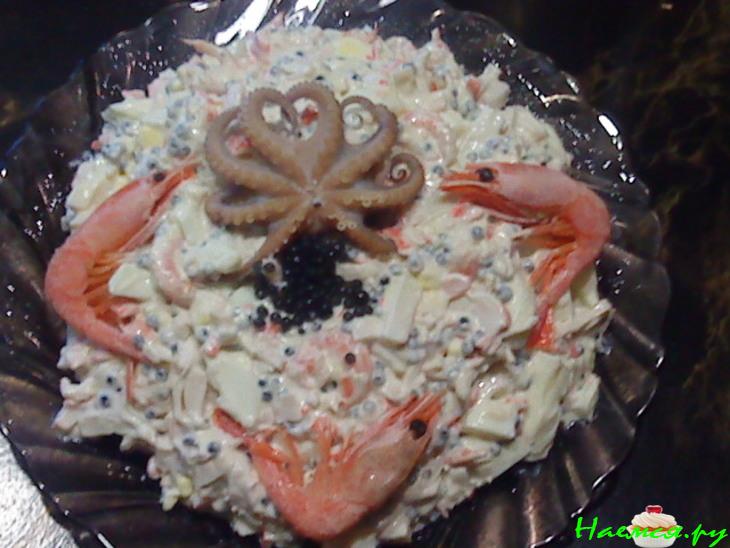 Салат "Дары-моря"