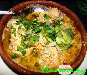 Курочка в горшочке