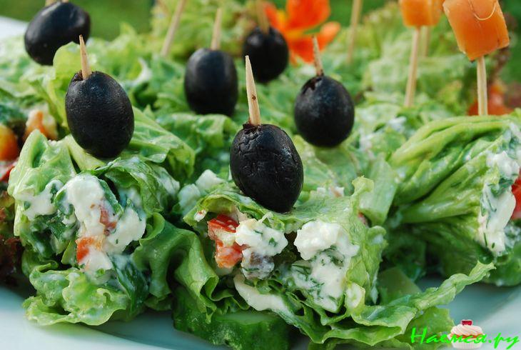 Овощные роллы с сыром