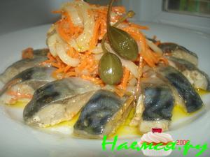 Скумбрия маринованная