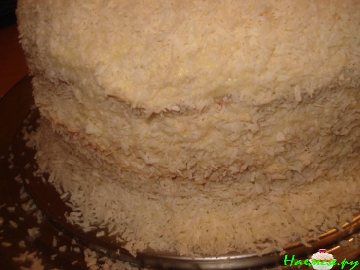 Торт "Снежная королева" (с посвящением моей доче и Мите - у них день варенья в сентябре!)