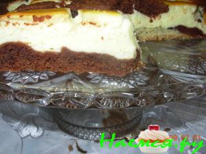 Творожный пирог "Полосатик"