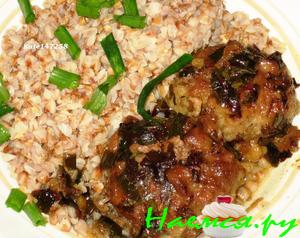 Котлеты в гранатово-пряном соусе Котлеты в гранатово-пряном соусе