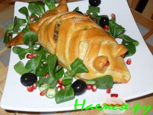 Пирожки с рыбным филе