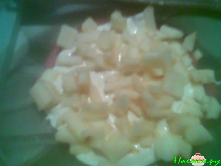 Селёдка в яблочной шубке