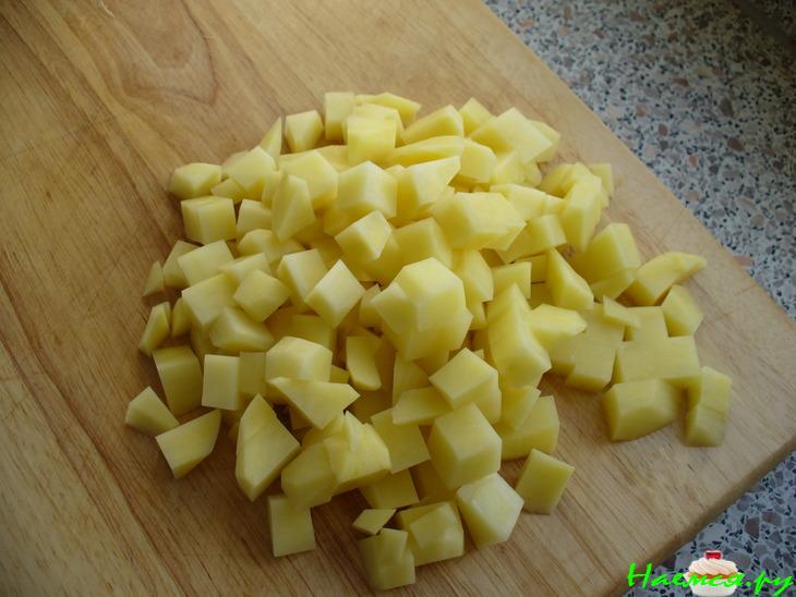 Суп с ржаными галушками и мясными фрикадельками