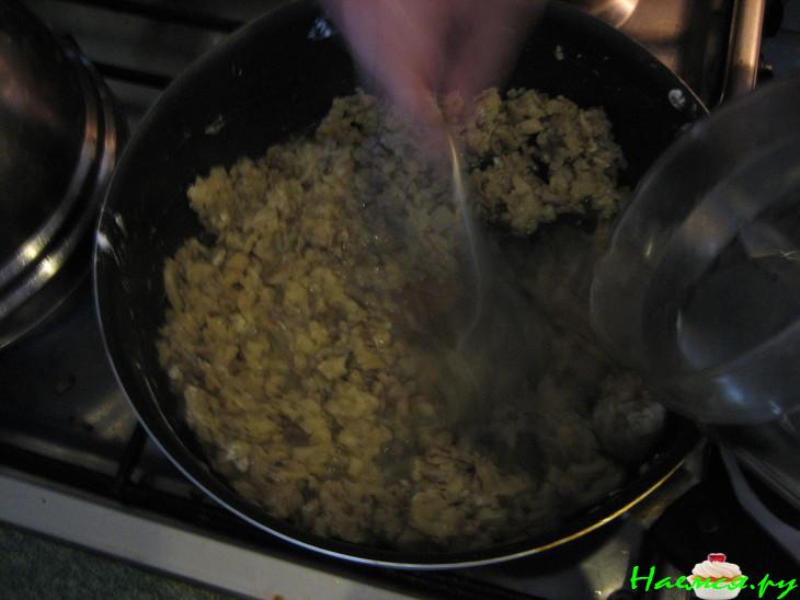 Жульен с вешенками и чесночком