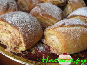 Печенье с ореховой начинкой Печенье с ореховой начинкой