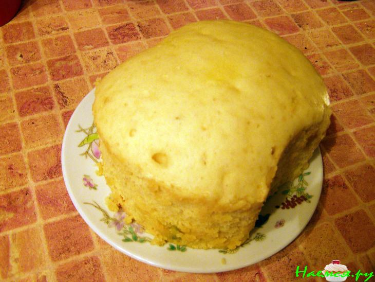 Бисквитный десерт на пару