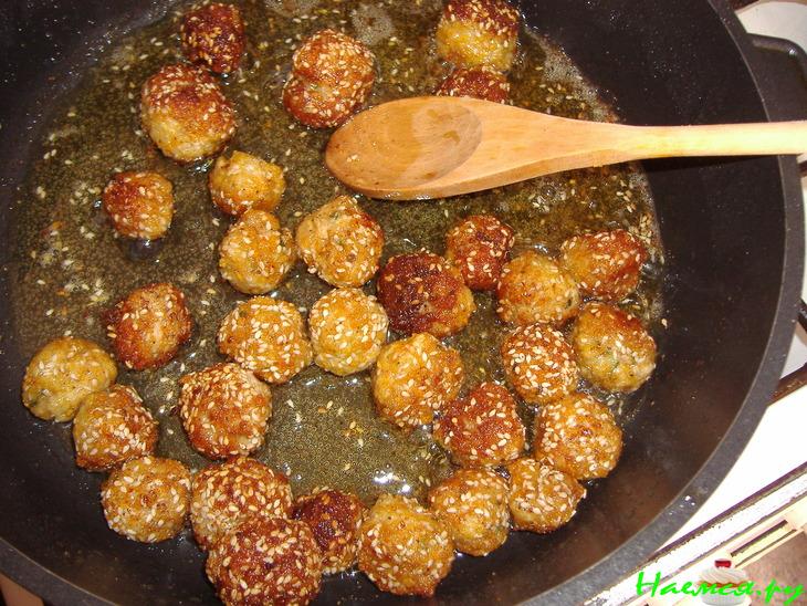 Салат с фаршем и грибами "Экспромт"