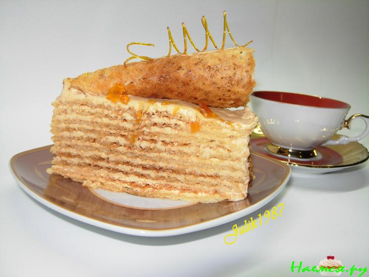 Торт "Вафельная мельница"