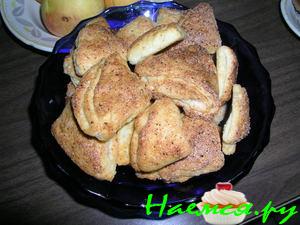 Печенье с творогом "Ушки" Печенье с творогом "Ушки"