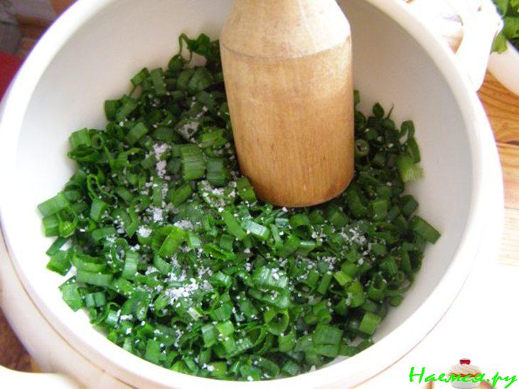 Окрошка из лосося