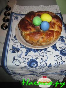 Сдобный венок