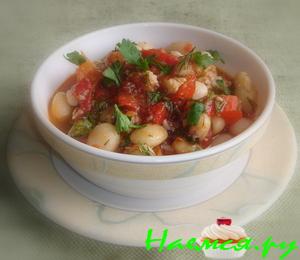 Рыбное рагу с овощами и фасолью Рыбное рагу с овощами и фасолью