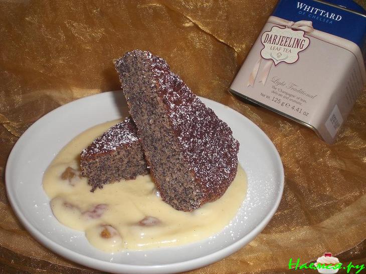 Маковый пирог "Ни грамма муки"