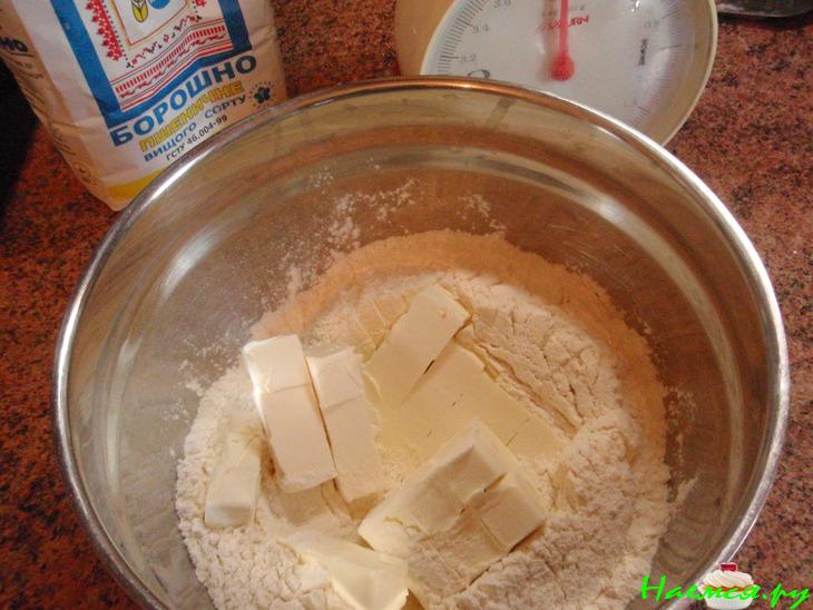 Яблочный пирог с кремом