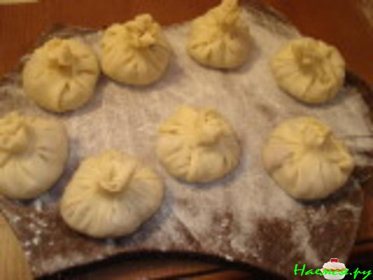 Манты с бараниной