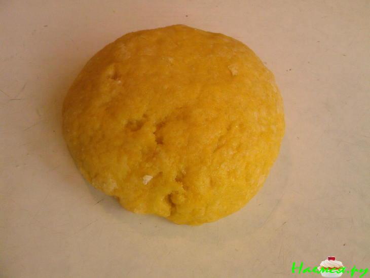 Итальянский пирог с безе и апельсиновым кремом