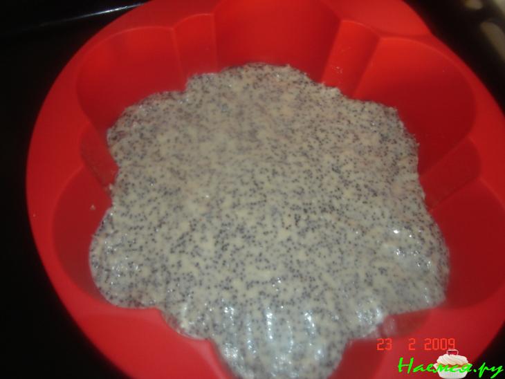 Сметанно-маковый пирог