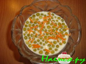 Салат грибной "Дары осени"