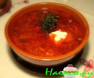 Украинский борщ