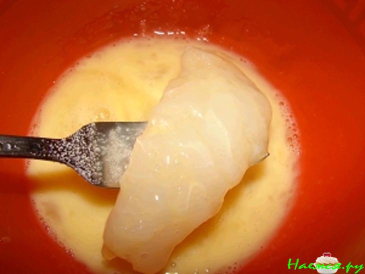 Белая рыба в маковой панировке Белая рыба в маковой панировке