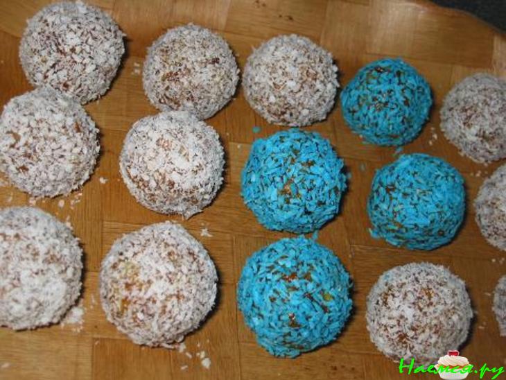 Конфеты из сухофруктов