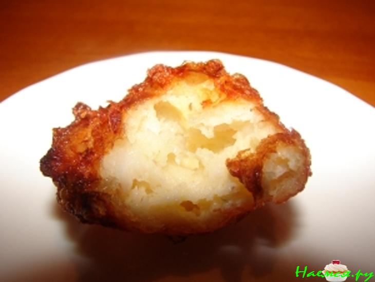 Пышки из трески