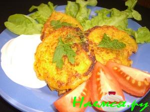 Морковные котлетки нежно-пикантные