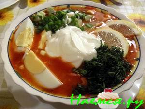 Соляночка домашняя (мой вариант с курицей)