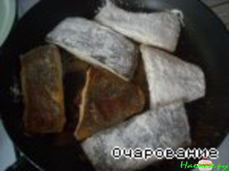 Камбала 'Изысканная' с шампиньонами в сметане