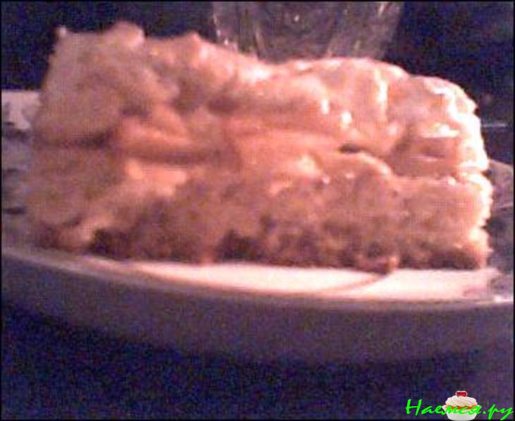 Яблочный пирог с безе (антоновка)