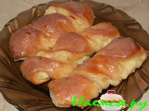 Завитушки с пудингом