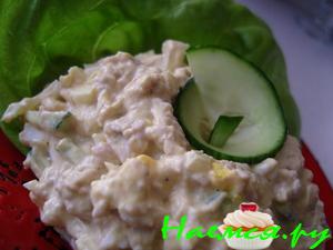 Салат из свиных мозгов