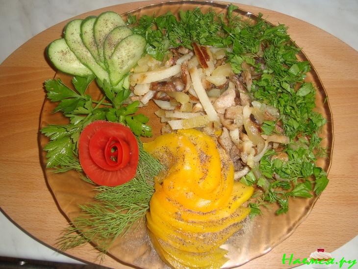 Жареха из сыроежек