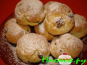 Творожные булочки с изюмом Творожные булочки с изюмом