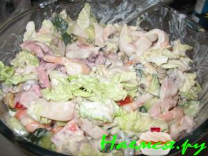 Морской коктейль "Райское наслаждение"