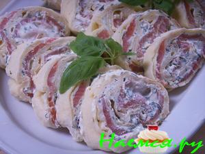 Канадские рулетики с горбушей Канадские рулетики с горбушей