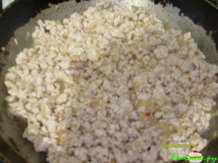 Лобио с говяжьим фаршем Лобио с говяжьим фаршем