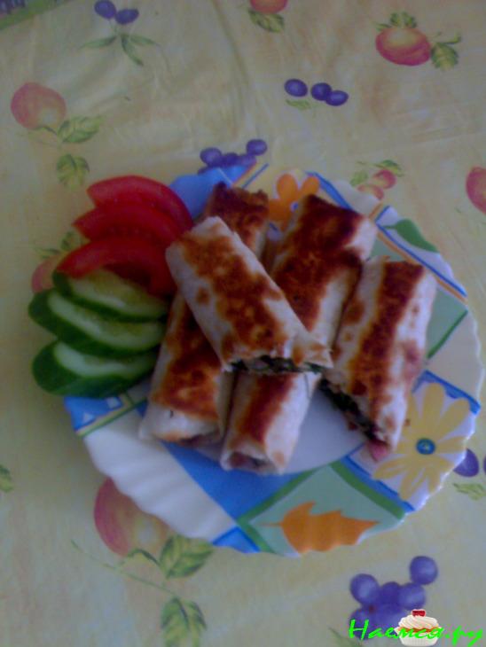 Бутерброды в лаваше