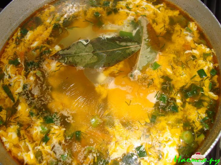 Супчик "Натурпродукт" с чесночными гренками